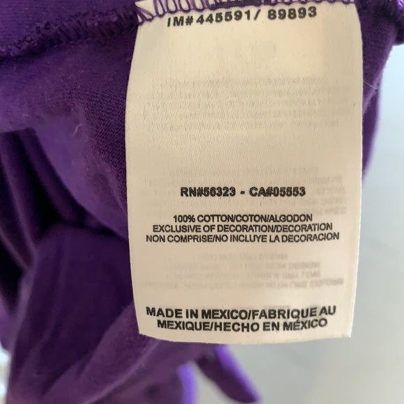 Nike purple Top 100% Cotton - Picture 4 of 5